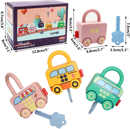 Joc Lacatele si Cheile Cunoasterii – Cifrele 123 SOS (6 piese) [2]