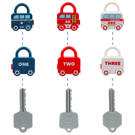 Joc Lacatele si Cheile Cunoasterii – Cifrele 123 SOS (6 piese) [1]