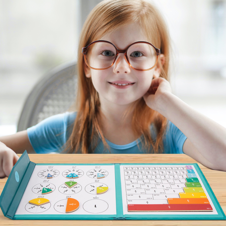 Joc magnetic cu matematică – Fracțiile și părțile întregului [3]