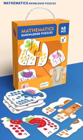 Toate Jucariile pentru Copii - Joc Match Game - Puzzle educativ cu exemple matematice