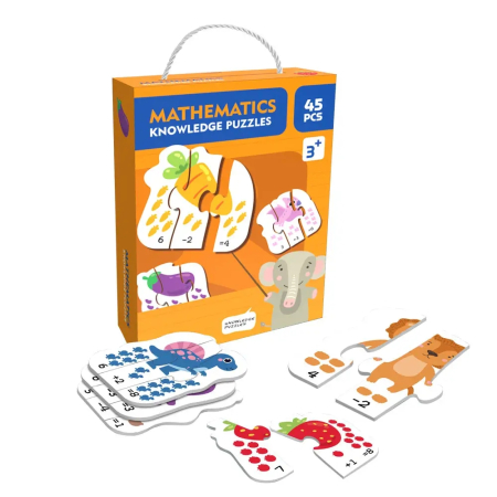 Joc Match Game - Puzzle educativ cu exemple matematice [1]