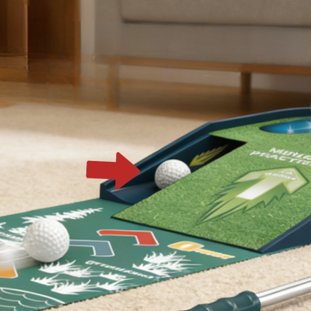 Joc Mini Golf Interactiv cu Efecte Sonore si Luminoase 3+ [3]