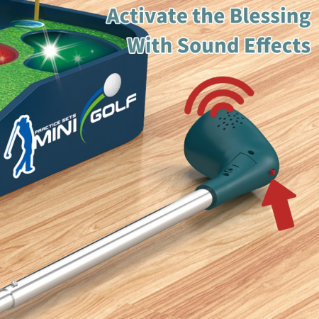 Joc Mini Golf Interactiv cu Efecte Sonore si Luminoase 3+ [2]
