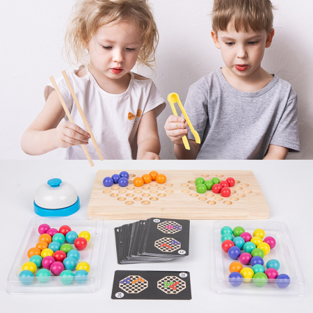 Joc Montessori logică și dexteritate – Dezvoltare abilități 3 ani+ [4]