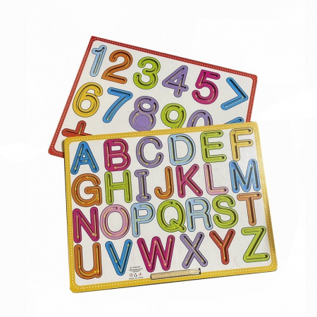 Jucarii sub 50 lei - Joc montessori scriere litere / cifre | ZukiToys.ro