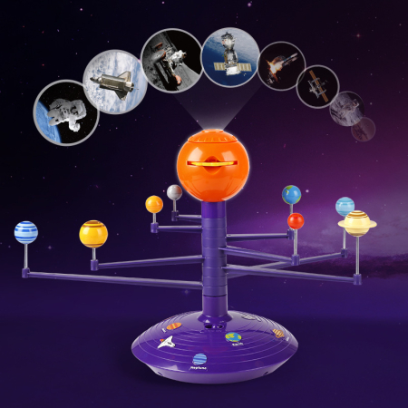 Joc STEM Sistemul Solar cu proiector interactiv și planete luminoase [3]
