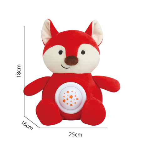 Jucărie de plus Vulpe Foxy cu sunete și lumini 12+ [1]