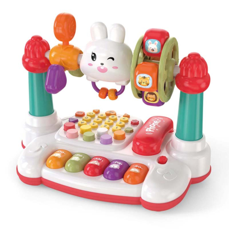 Cadouri dupa Buget - Jucărie educativă și interactivă – pianină și telefon pentru bebeluși