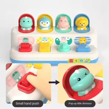 Jucărie interactivă Pop‑Up – jucărie educativă pop‑up pentru dezvoltare motrică și cognitivă [3]