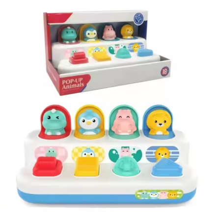 Cadouri dupa Buget - Jucărie interactivă Pop‑Up – jucărie educativă pop‑up pentru dezvoltare motrică și cognitivă