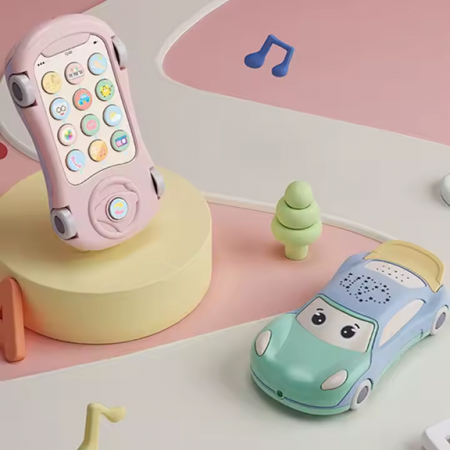 Jucarie Masinuta - Telefon - Proiector Interactiva cu Sunete si Lumini [4]