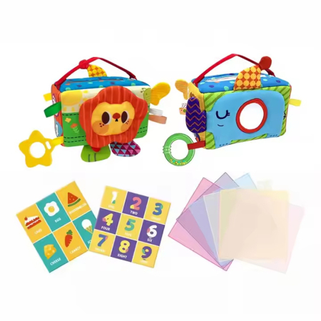 Jucărie senzorială - activități bebeluși pentru explorare, dentiție și coordonare [1]