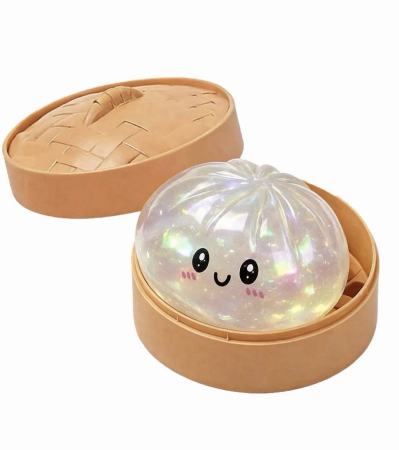 Jucărie Squishy Mystery Box „Rainbow Dumpling” – Figurină Surpriză Senzorială [9]