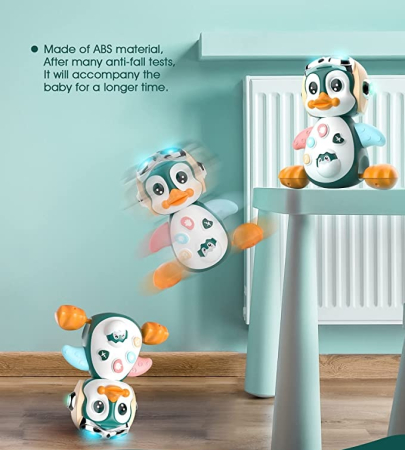 Pinguin dansator cu lumini şi muzică [5]