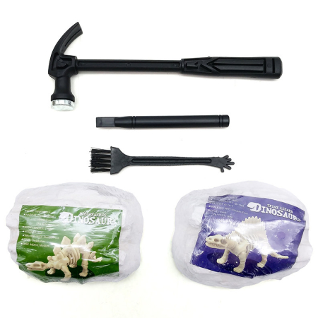 Kit de excavare pentru copii "Descoperă scheletul de dinozaur" - 6 ani+ [1]