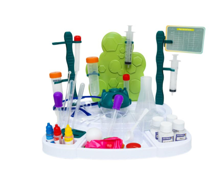 Laborator de chimie pentru copii – kit STEM cu experimente și accesorii interactive [4]
