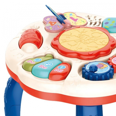 Masă Montessori muzicală 2-în-1 – activități sonore și creative 18 luni+ [1]