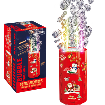 Mașină de făcut baloane de sapun cu stickere de Craciun [1]