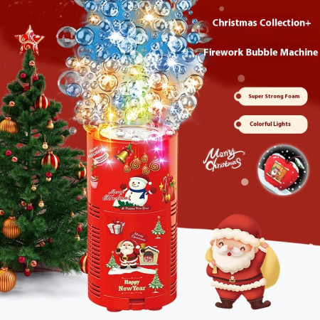 Mașină de făcut baloane de sapun cu stickere de Craciun [3]