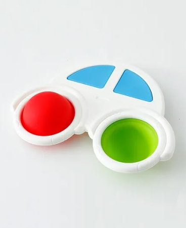 Mașinuță senzorială Pop It pentru motricitate bebe [2]