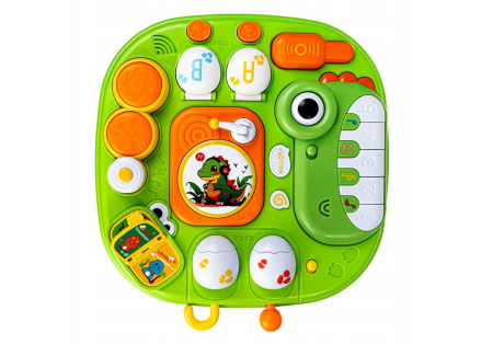 Măsuță educativă multifuncțională pentru bebeluși cu activități interactive, lumini și sunete [1]