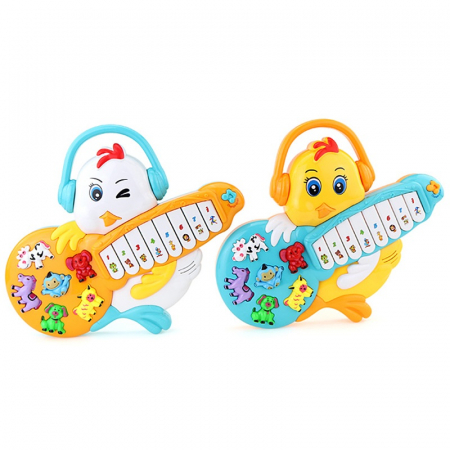 Jucarii educative - Mini orgă muzicală „Puișorul Cântăreț”