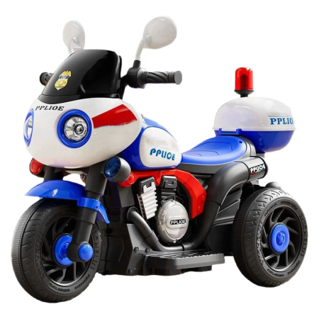 Role & Trotinete & Triciclete pentru Copii - Motocicletă electrică cu lumini și sunete – Model Police