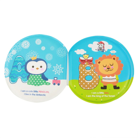 Pachet 2 cărticele de baie Count & Zoo Baby Animals pentru bebeluși [5]
