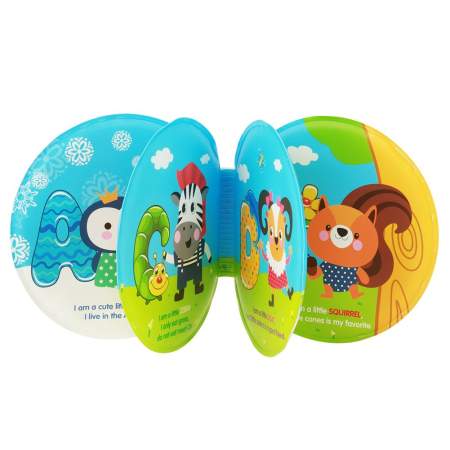 Pachet 2 cărticele de baie Count & Zoo Baby Animals pentru bebeluși [1]
