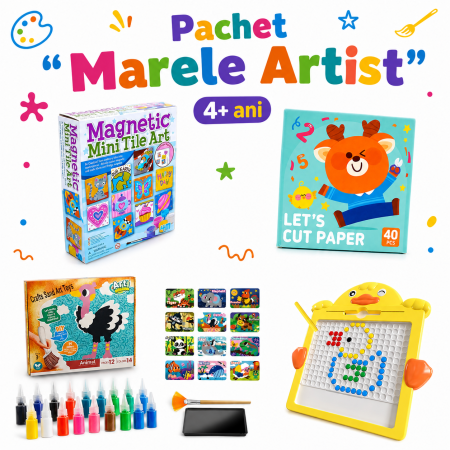Pachete ZukiToys - Pachet "Marele Artist 4+ ani"