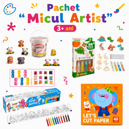 Pachete ZukiToys - Pachet "Micul Artist 3+ ani"