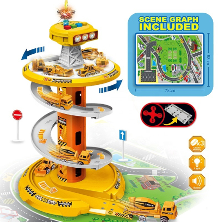 Parcare Auto cu Turn de Control, Lumini si Sunete [3]