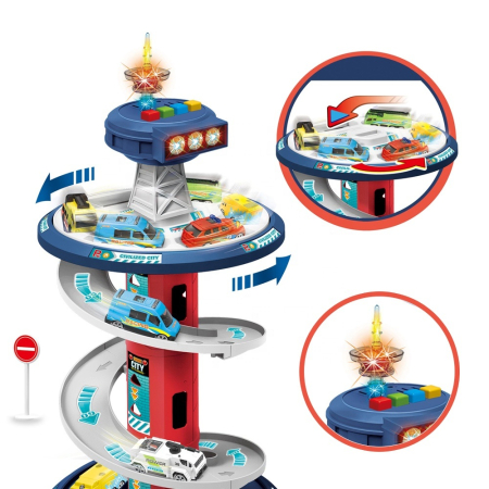 Parcare Auto cu Turn de Control, Lumini si Sunete [2]