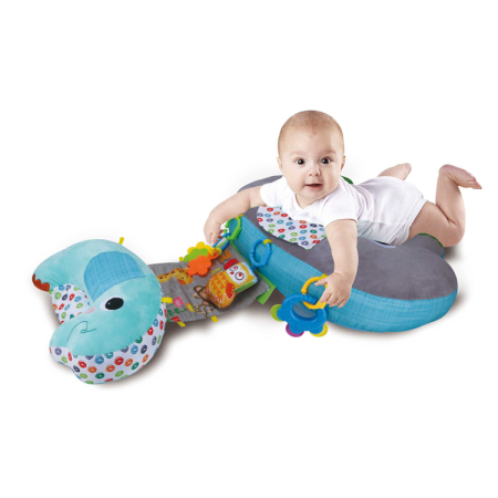 Toate Jucariile pentru Copii - Pernă 5 în 1 pentru bebeluși – alăptare, susținere și centru de joacă