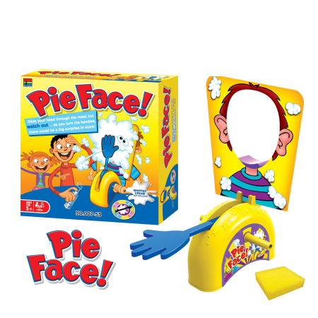Cadouri dupa Buget - Pie Face Showdown – joc de familie interactiv pentru distracție și competiție