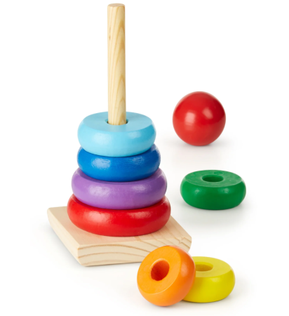 Turnuri Montessori din lemn - jucarie educativa 2 in 1 [1]