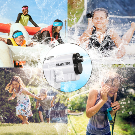 Pistol cu apă electric pentru copii cu jet automat și rezervor integrat [3]