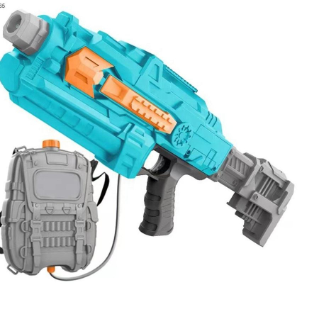 Joaca de Vara & Apa - Pistol cu apă electric pentru copii cu rezervor tip rucsac