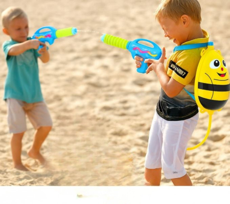 Pistol cu apă tip rucsac „Albinuță” cu rezervor și bretele ajustabile [1]