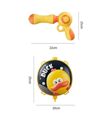 Pistol cu apă tip rucsac „Duck” cu rezervor și bretele ajustabile [2]