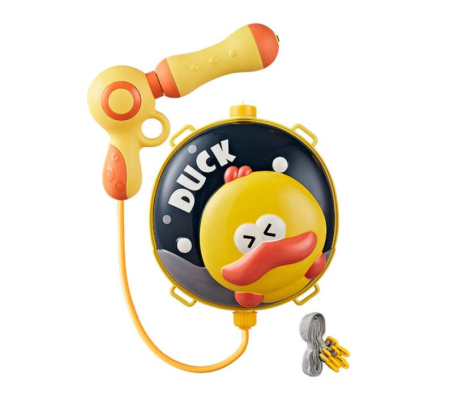 Joaca de Vara & Apa - Pistol cu apă tip rucsac „Duck” cu rezervor și bretele ajustabile