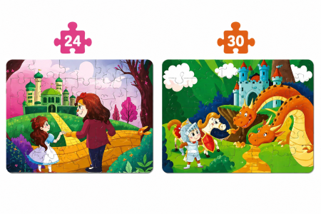 Puzzle educativ cu povești clasice – set progresiv cu 4 modele [2]