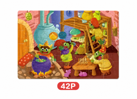 Puzzle educativ lumea magică – set progresiv cu 3 modele [2]