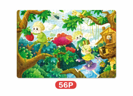 Puzzle educativ lumea magică – set progresiv cu 3 modele [3]