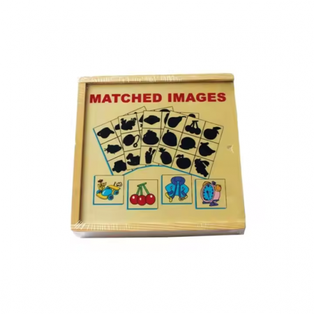 Jucarii educative - Puzzle Lemn Montessori Umbre – Joc Educativ pentru Copii