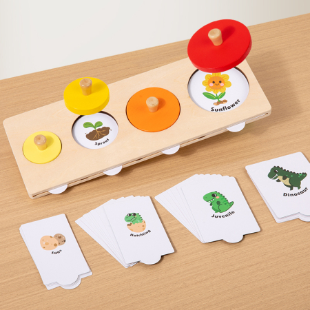 Puzzle Montessori – Descoperă Ciclurile de Viață ale Plantelor și Animalelor [3]