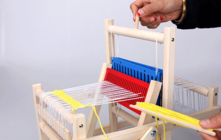 Război de țesut din lemn – jucărie educativă pentru copii [2]