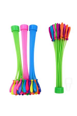 Set baloane apă cu umplere rapidă și conectare la furtun – multicolor [1]