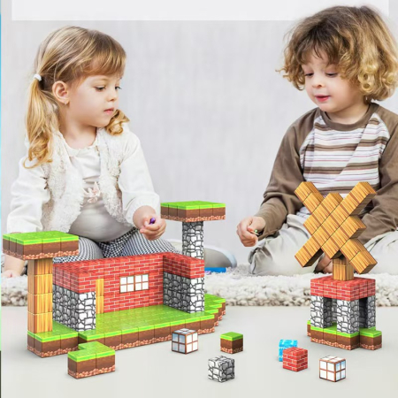 Set blocuri magnetice de construcție - 178 de piese [1]
