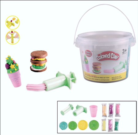 Jucarii pentru Fete - Set creativ de plastilină pentru copii – pachet modelaj colorat